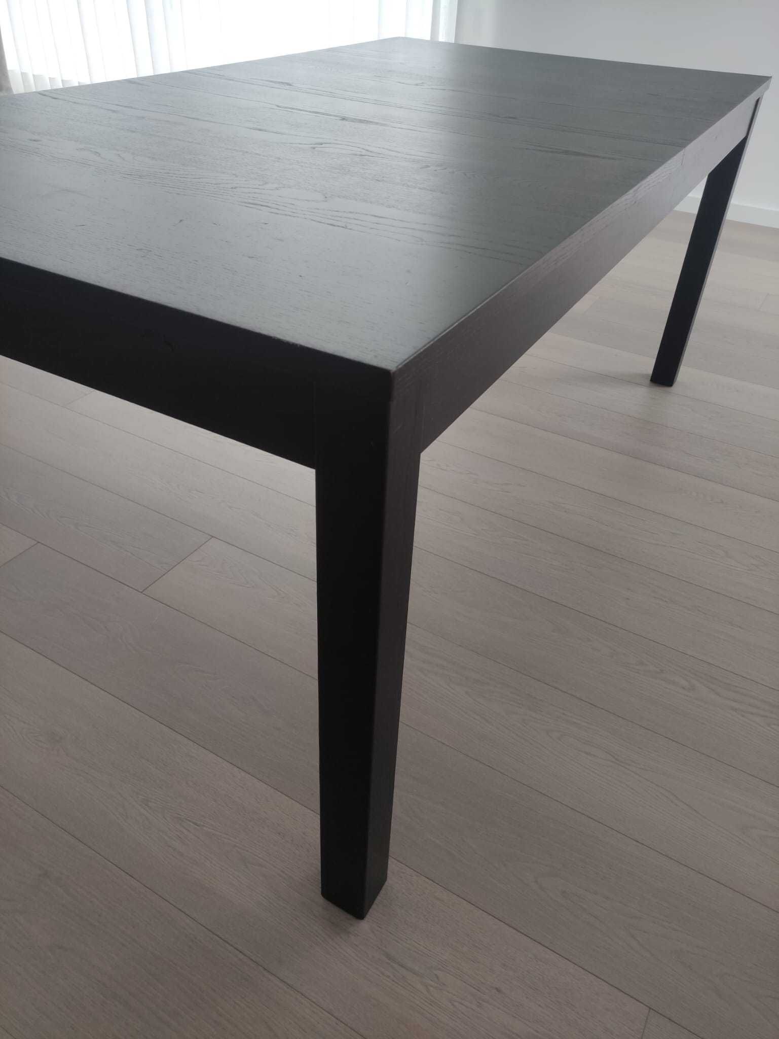 Mesa de Jantar IKEA BJURSTA extensível castanho-preto