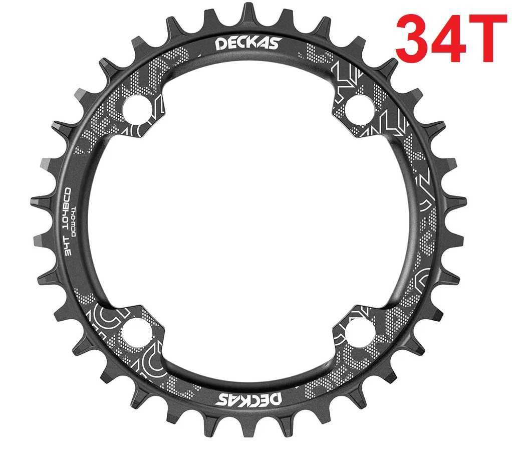 zębatka okrągła Narrow Wide DECKAS 32  34  36  38T  104 BCD