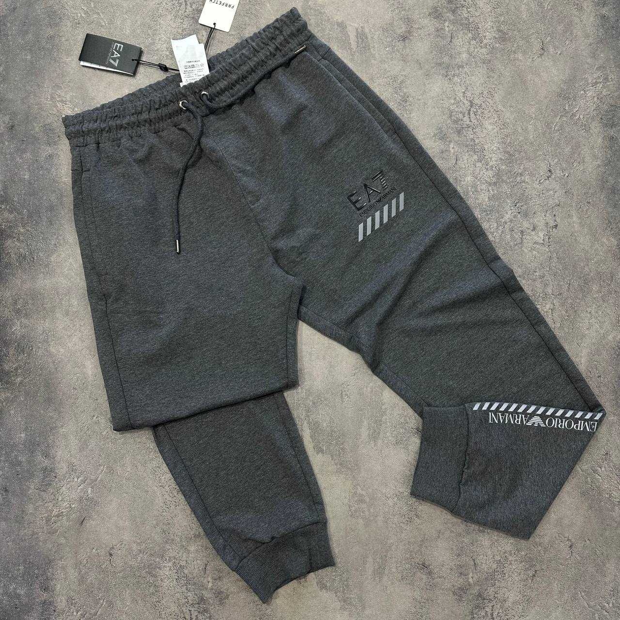 SALE!!!Чоловічі сірі спортивні штани Armani)