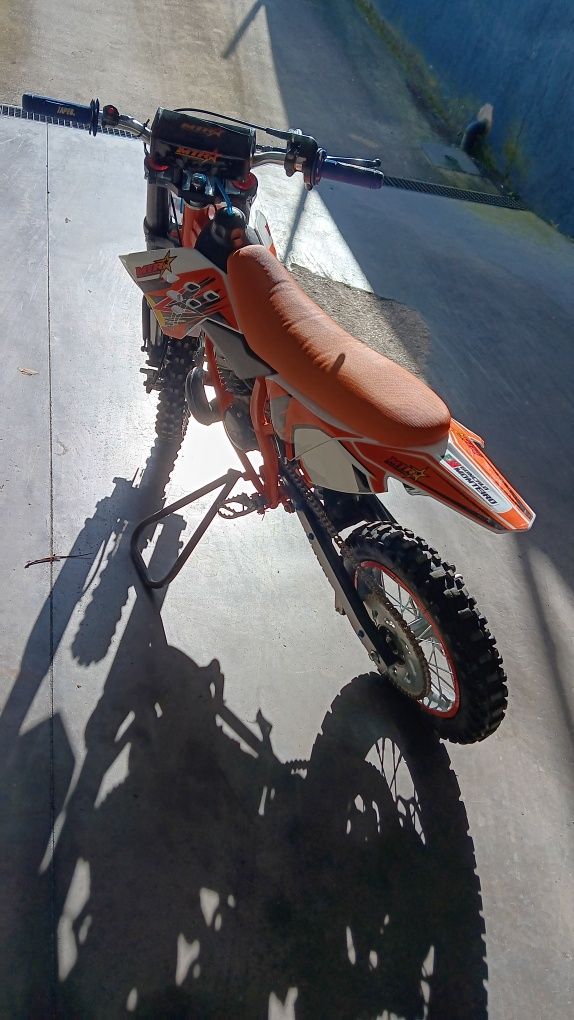 Pit bike replica ktm 2 tempos