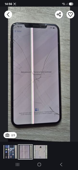 iPhone xs max na części