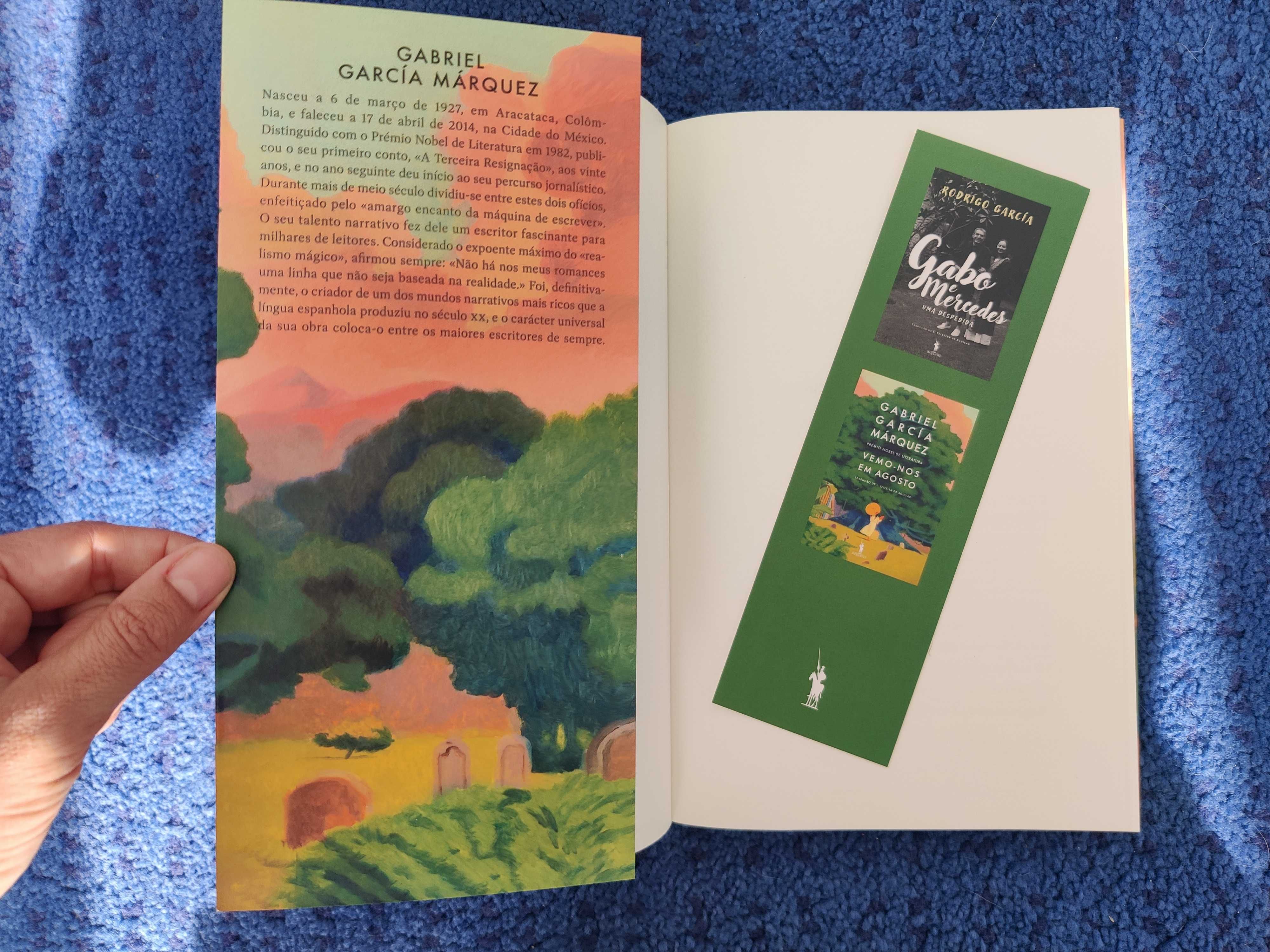 Livro "Vemo-nos em Agosto", Gabriel Garcia Marques