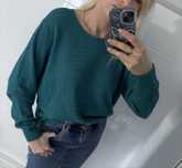 Sweter zavanna 42 nowy morski
