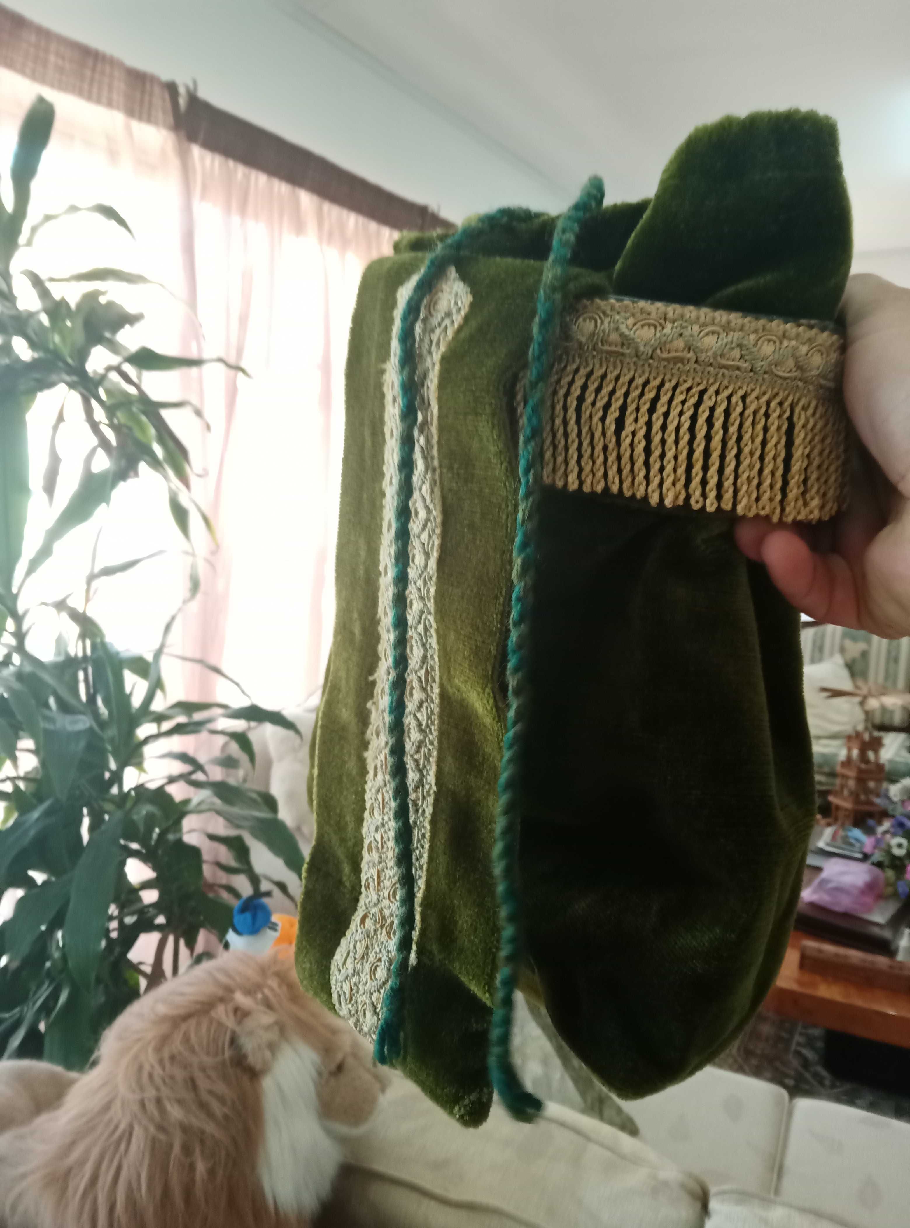 Saco de Donativos de Igreja - Vintage