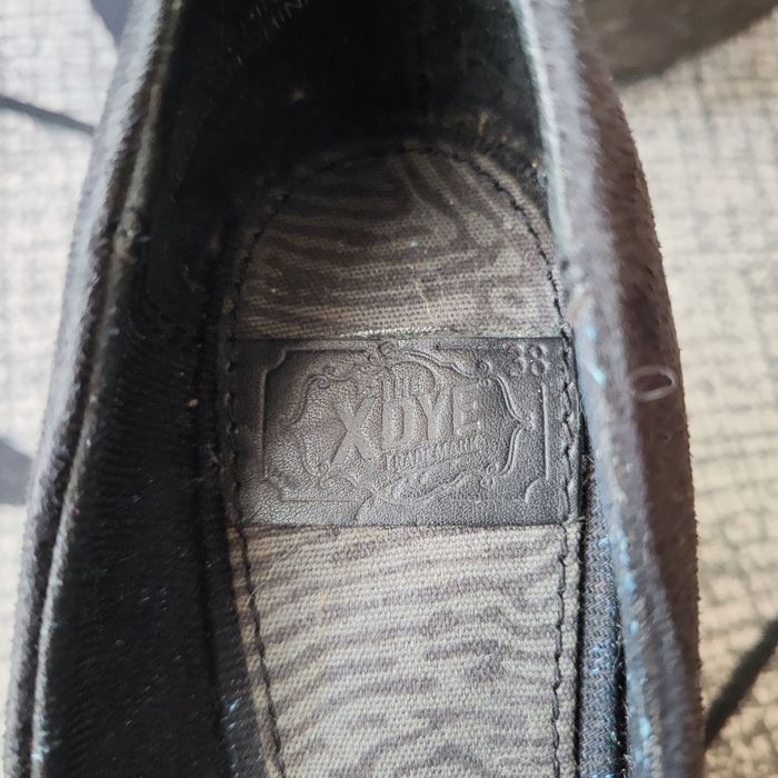 Sapatos salto alto plataforma pele de pêssego preto 38