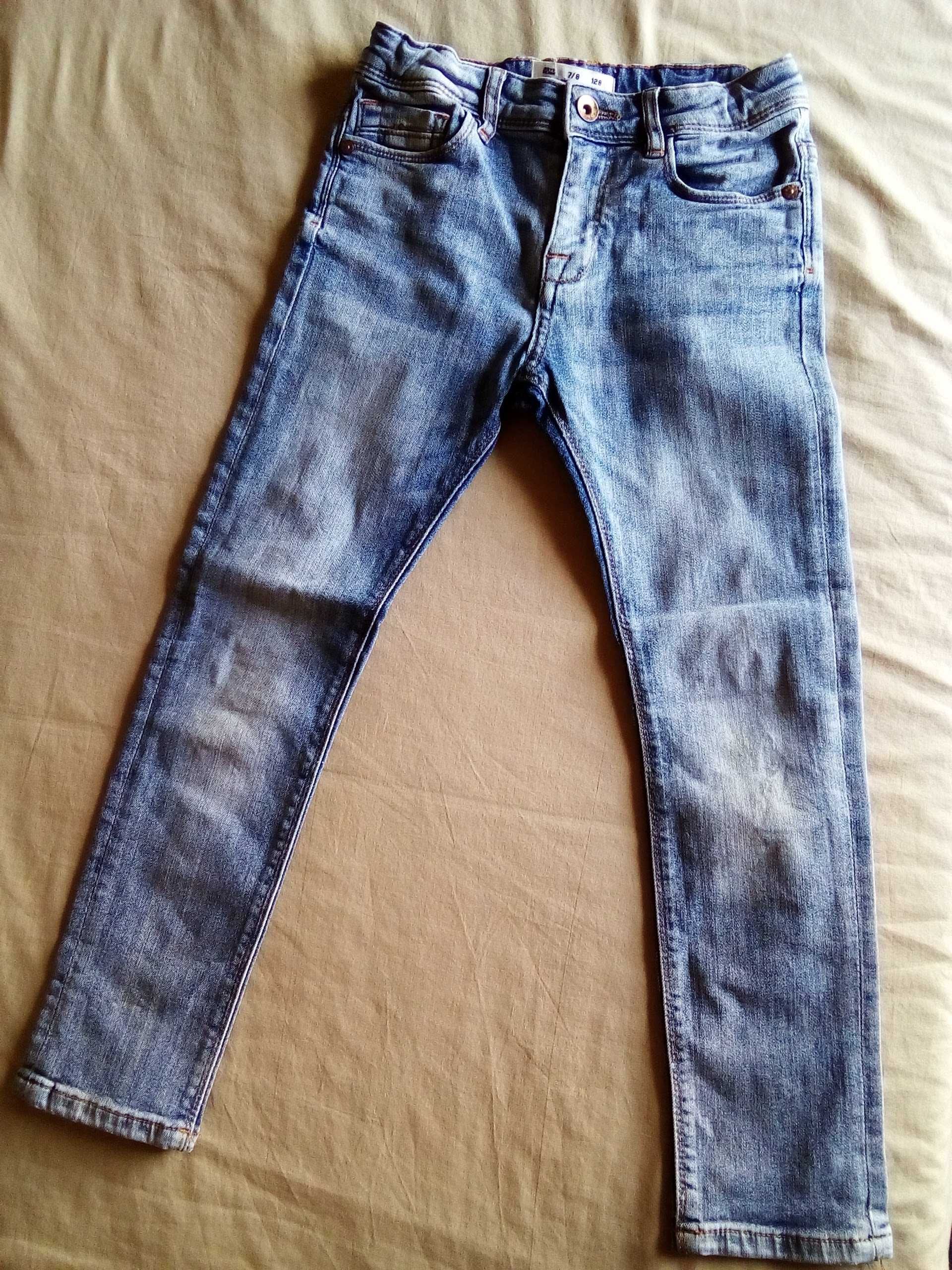 Calças de ganga / jeans 128cm 7/8 anos
