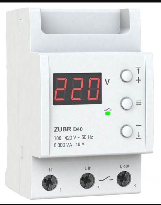 Реле напруги ZUBR D25-63