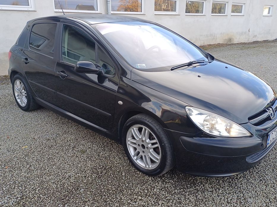 Ładny peugeot 307 hatchback 5drzwi 1.6 benzyna