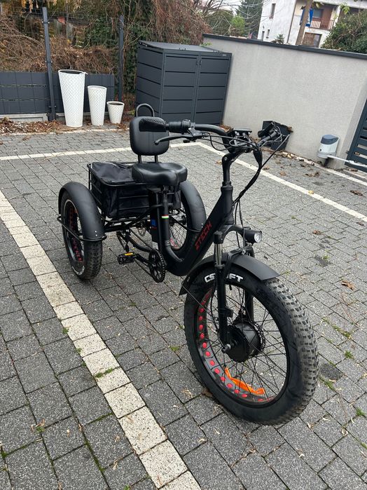 Rower Elektryczny trójkołowy ZT 80A ZTECH