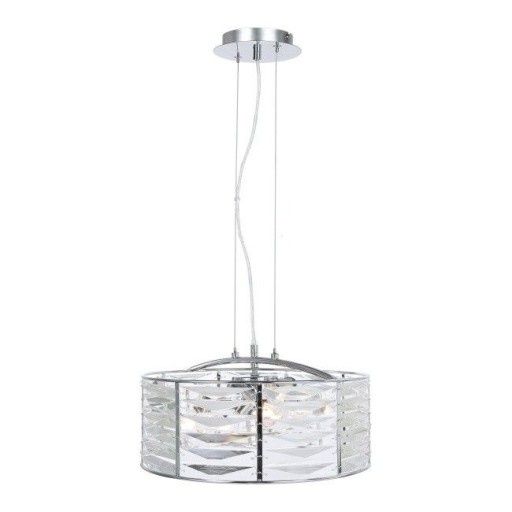 Lampa REALITY Biagio 3 x 40W E14 chrom kryształowa