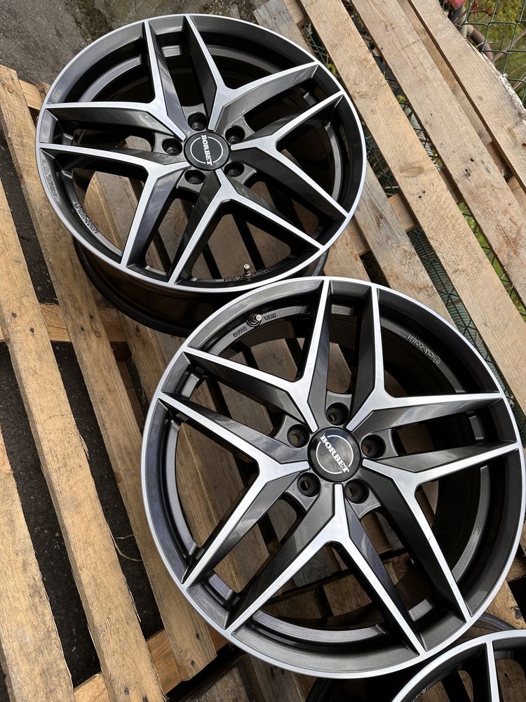 Borbet Z Mistral 19 cali 5x112 ET43 Skoda VW Seat Audi Super Stan !!