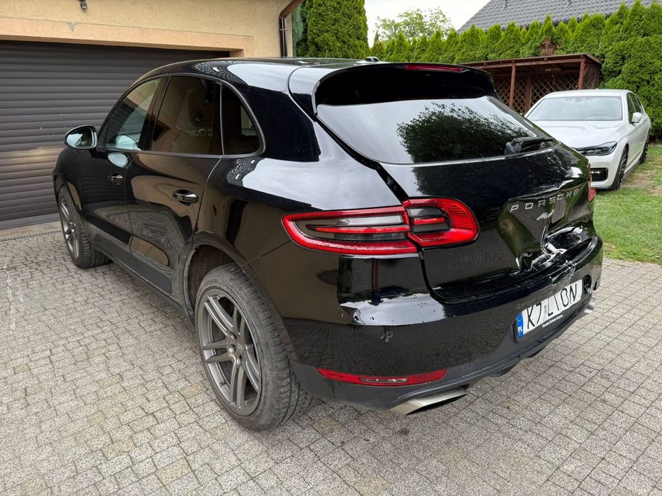 Porsche Macan 2018 2.0 252 km Uszkodzony do Lakierowania 4x4 Skóry OC