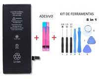 KIT Bateria para iPhone 6S + Adesivo + kit de ferramentas