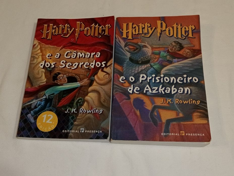 2 Livros Harry Potter coleção