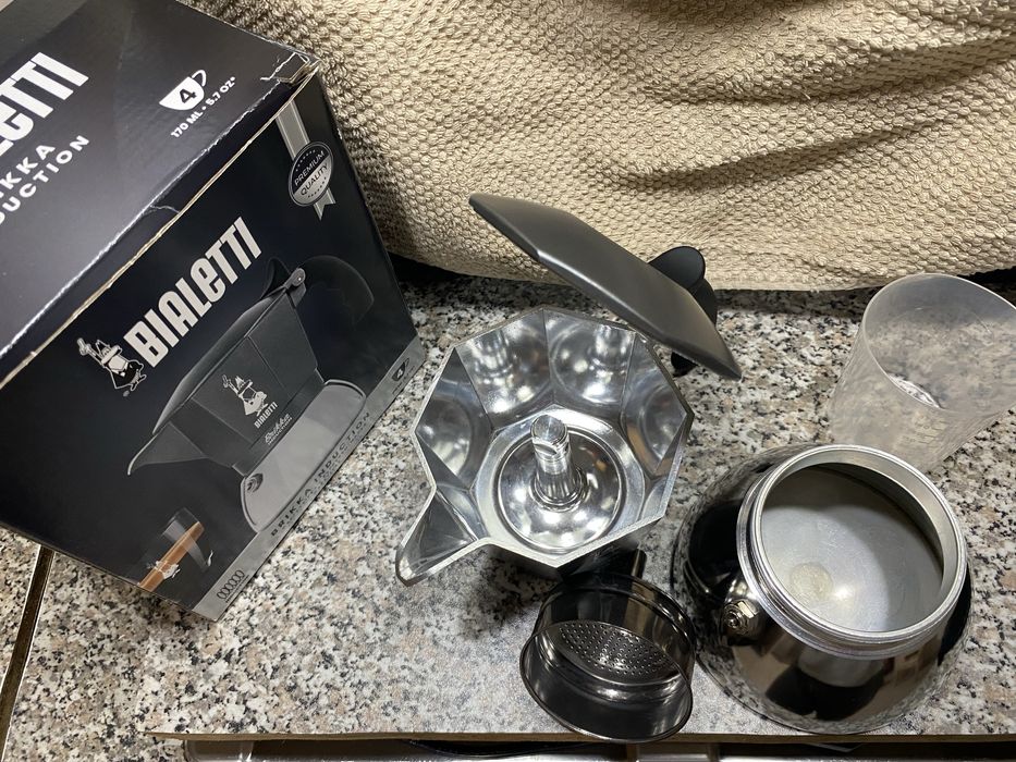 Кавоварка гейзерна Bialetti Brikka Induction на 4 чашки (170 мл.)