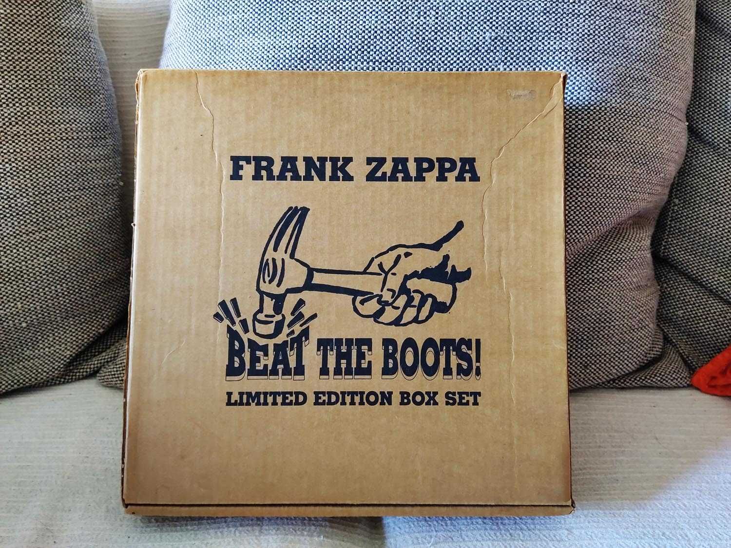 Frank Zappa - BEAT THE BOOTS LIMITED EDITION - 8 LP's novos.