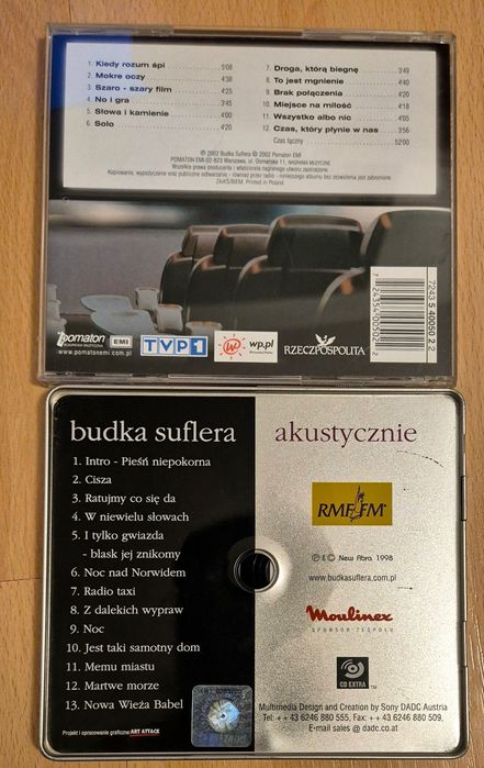 Budka Suflera 2 CD: Akustycznie oraz Mokre Oczy