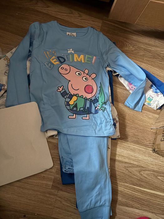 Новая пижама george пеппа peppa pig девочка мальчик 2 3 4 5 6 7 лет