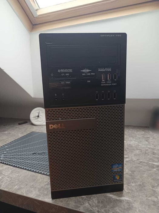 Komputer Dell OptiPlex 790 i5-2400/6GB RAM/SSD 128GB/DVD/Bez systemu