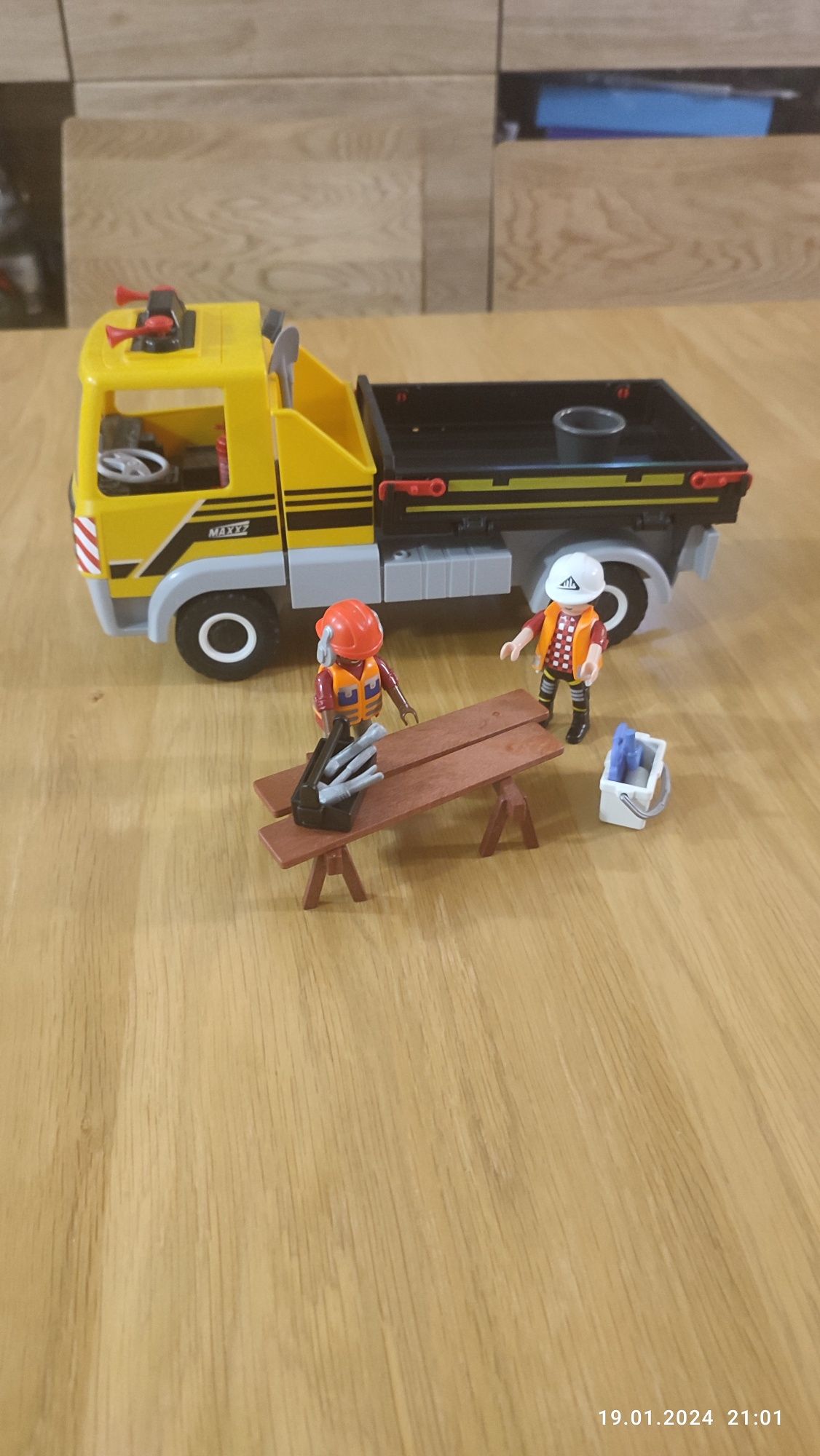 Playmobil plac budowy z wywrotką