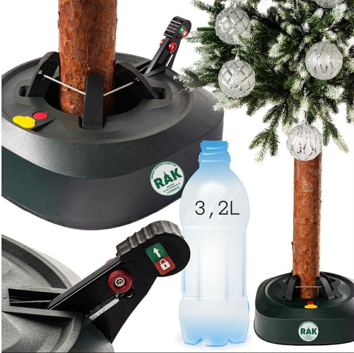 Stojak na choinkę zaciskowy