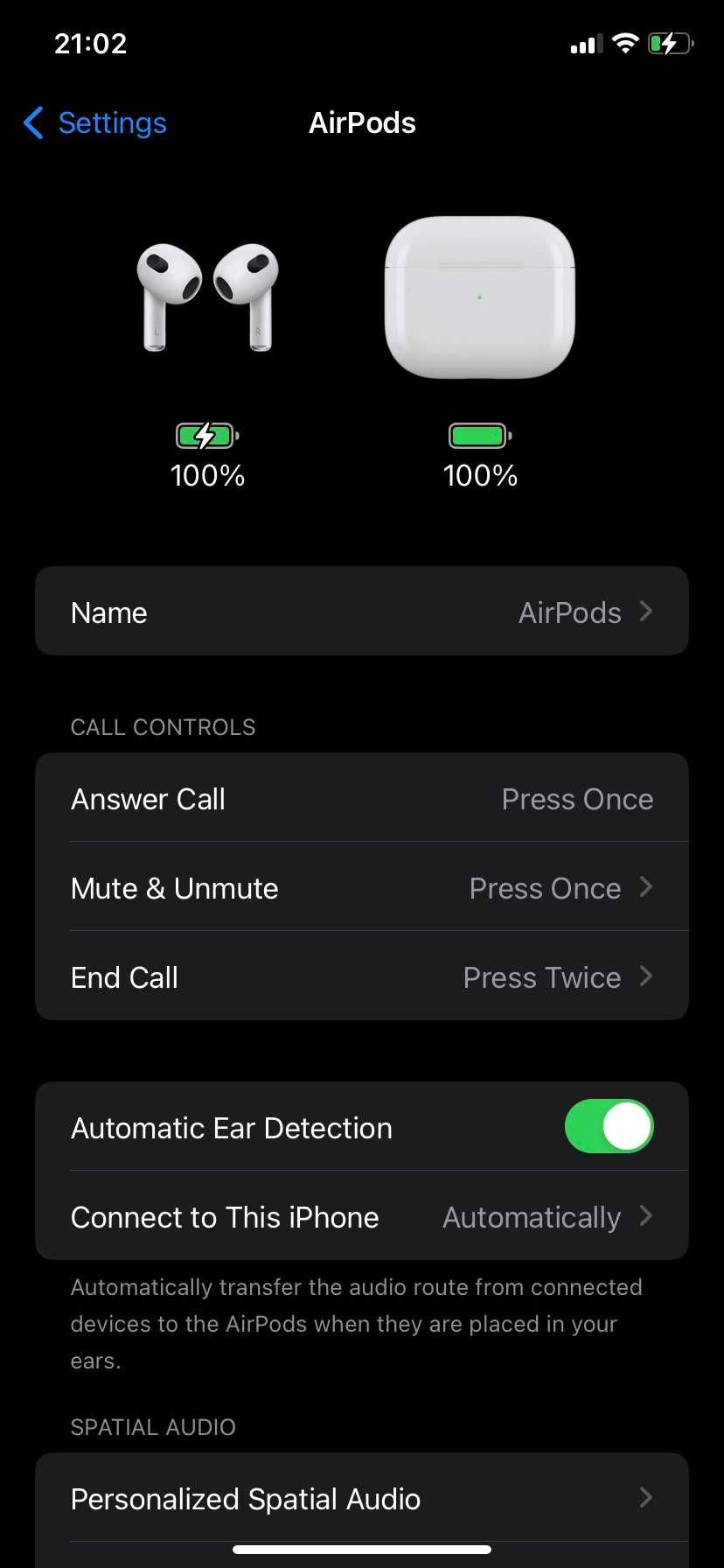 Oryginalne Apple AirPods 3 generacji z etui ładującym A2564