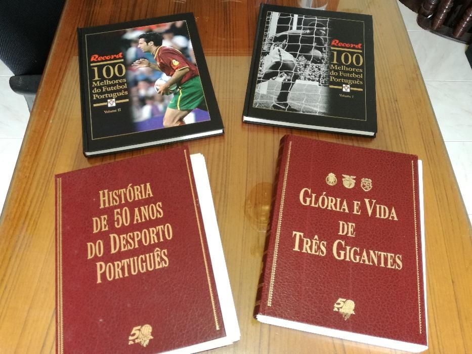 Coleções história do futebol português e dos três grandes