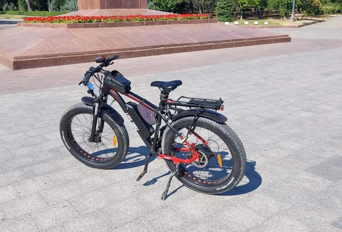 Электровелосипед LIKE.BIKE Bruiser Red 500 w / 48 v