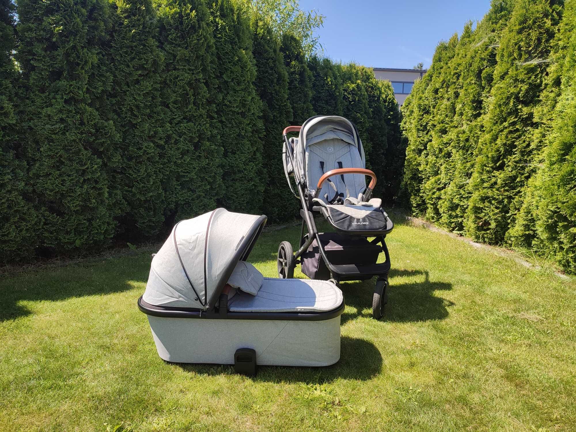 Wózek Muuvo Slick 2w1 spacerówka + gondola