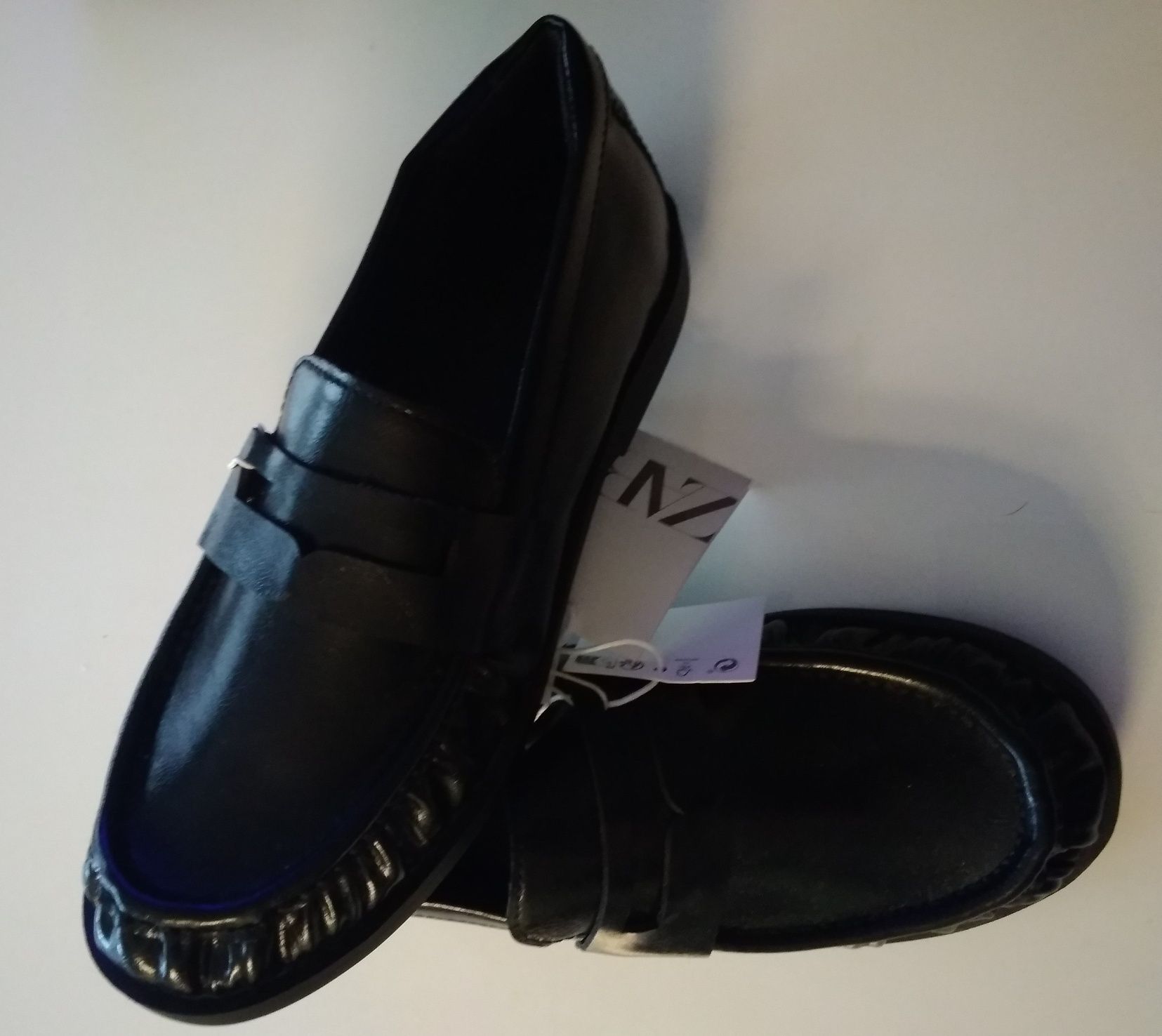NOWE buty mokasyny Zara 35 impezy komunia