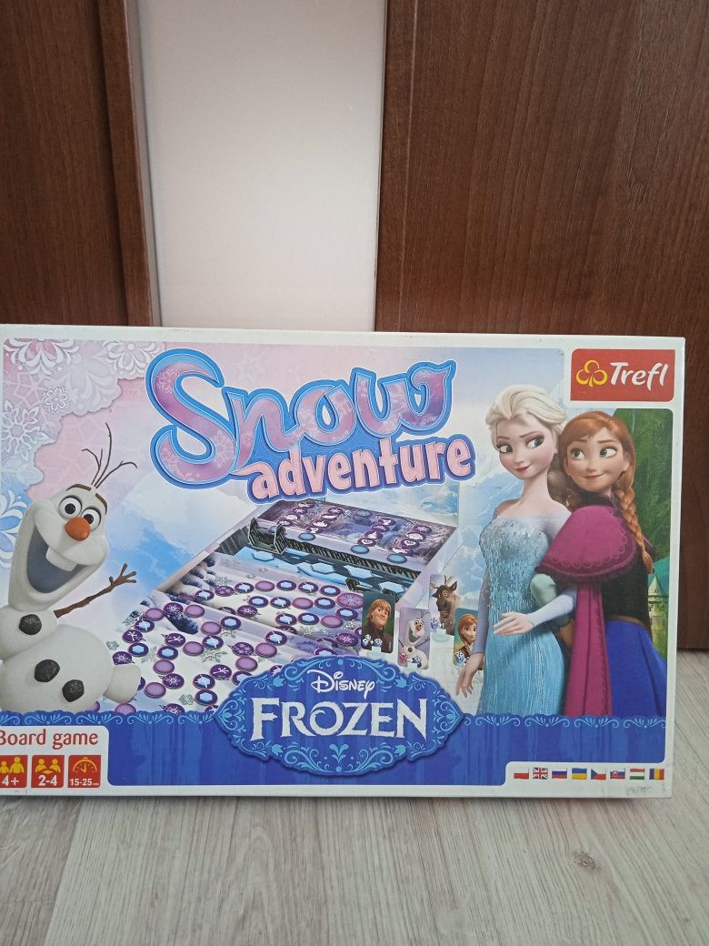 Gra kraina lodu snow adventure Trefl