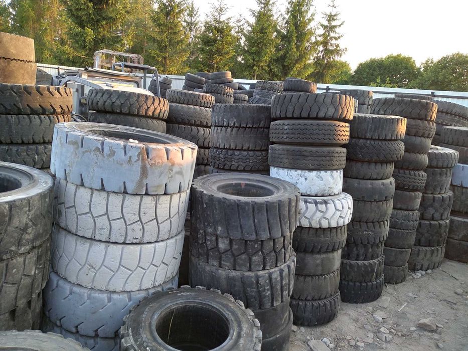 wózek widłowy części opony, koła pełne pompowane 5.00-8, 6.00-9, inne