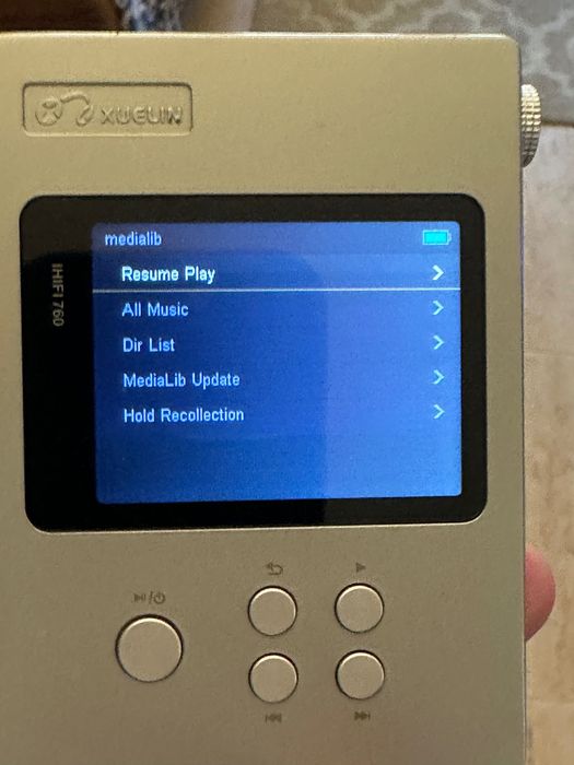 Xuelin HiFi 760 – цільнометалевий цифровий плеєр