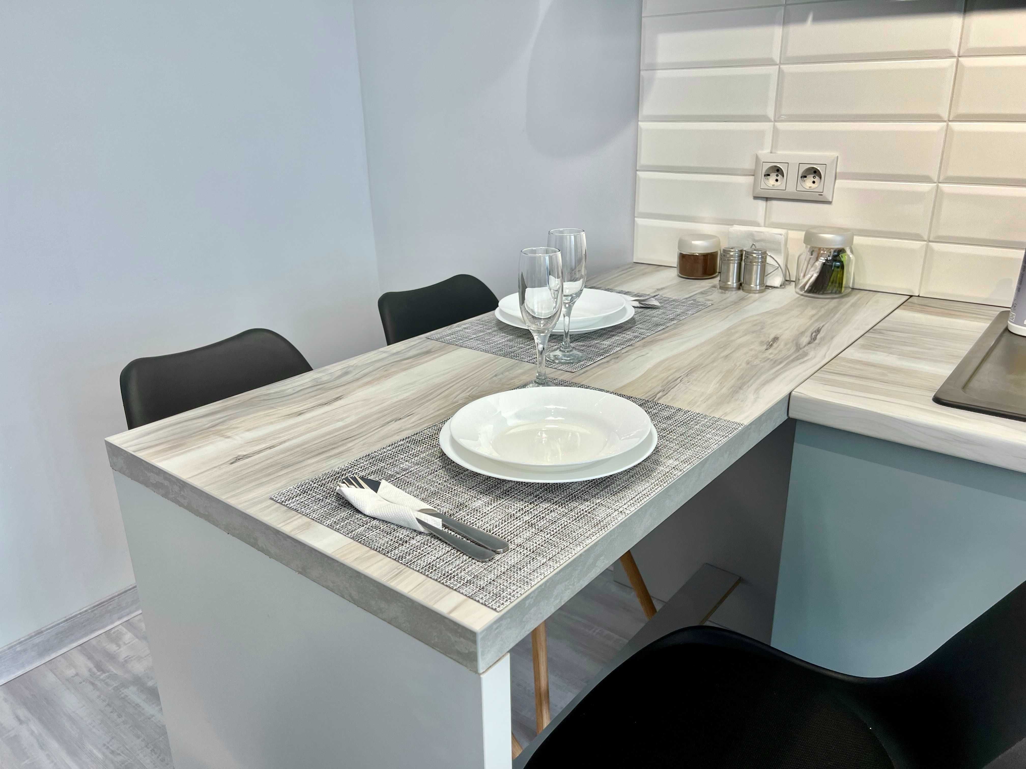 ApartPoltava Елітна НОВОБУДОВА новий ремонт Тропічний душ, фіск.чек