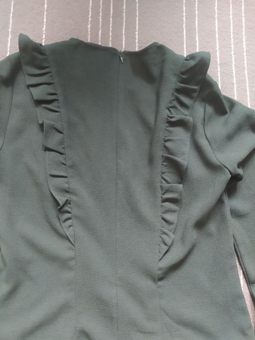 Bluzka z długim rękawem Zaraz z falbankami jak nowa