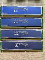 Pamięć RAM DDR3 32GB (4x8GB) 1600 CL9 Kingston HyperX Blu