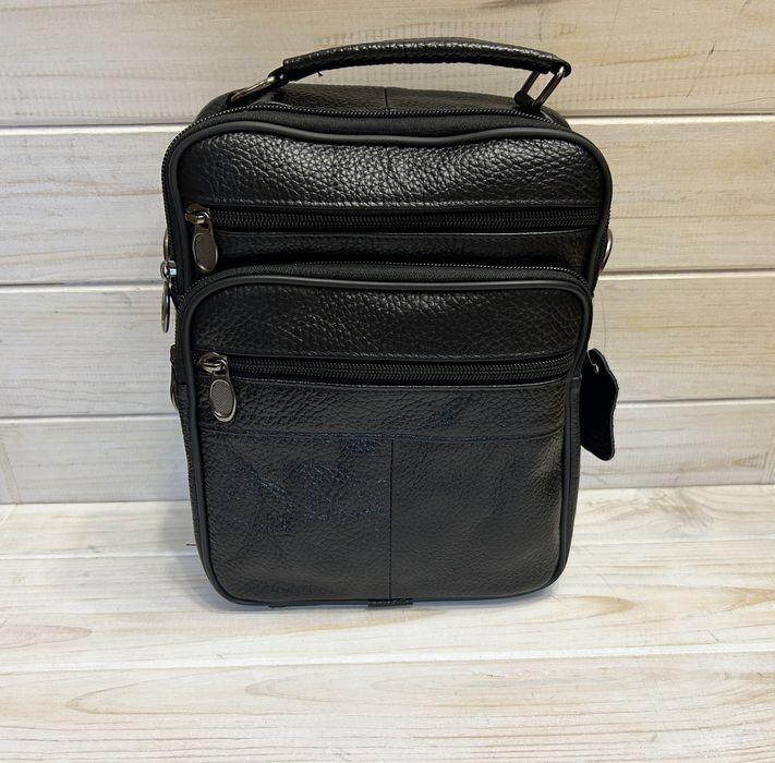 Сумка чоловіча барсетка натуральна шкіра через плече