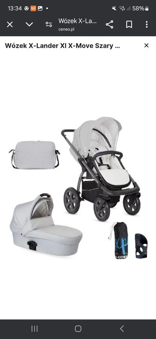 Sprzedam wozek xlander2w1 + fotelik maxi cosi