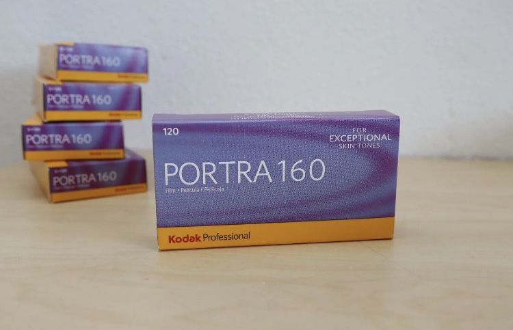 Rolos fotográficos Kodak Portra 160 120