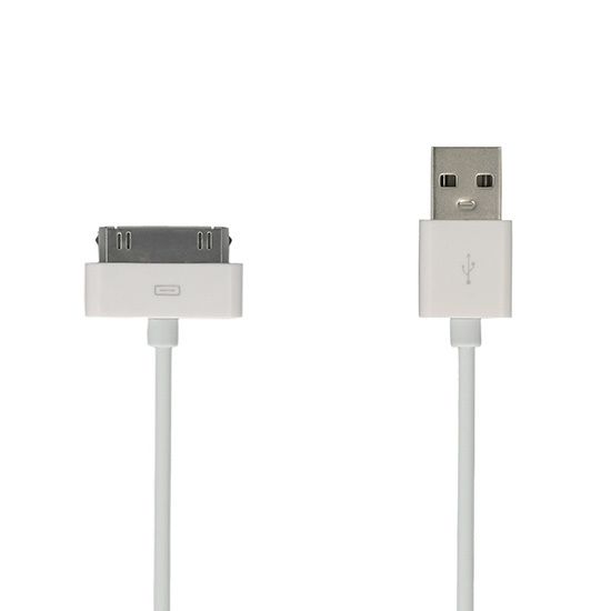 Kabel - Usb Na 30 Pin - Iphone 4G/4S 1 Metr Biały