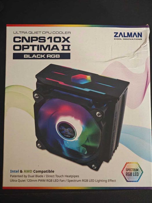 Продам систему повітряного охолодження Zalman CNPS10X Optima 2