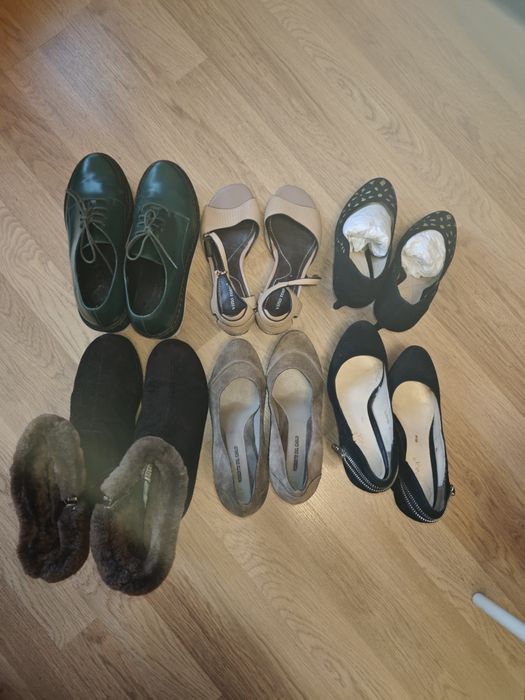 Лот з 6 пар на розмір 37