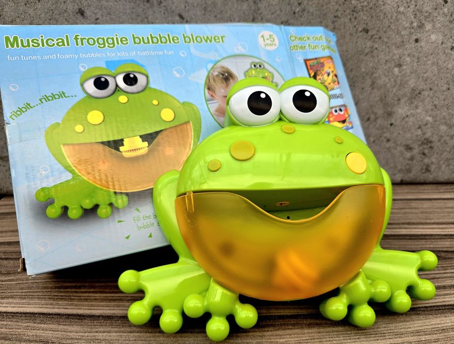 Wyprzedaż!! Żabka do robienia piany zabawka do kąpieli nowa