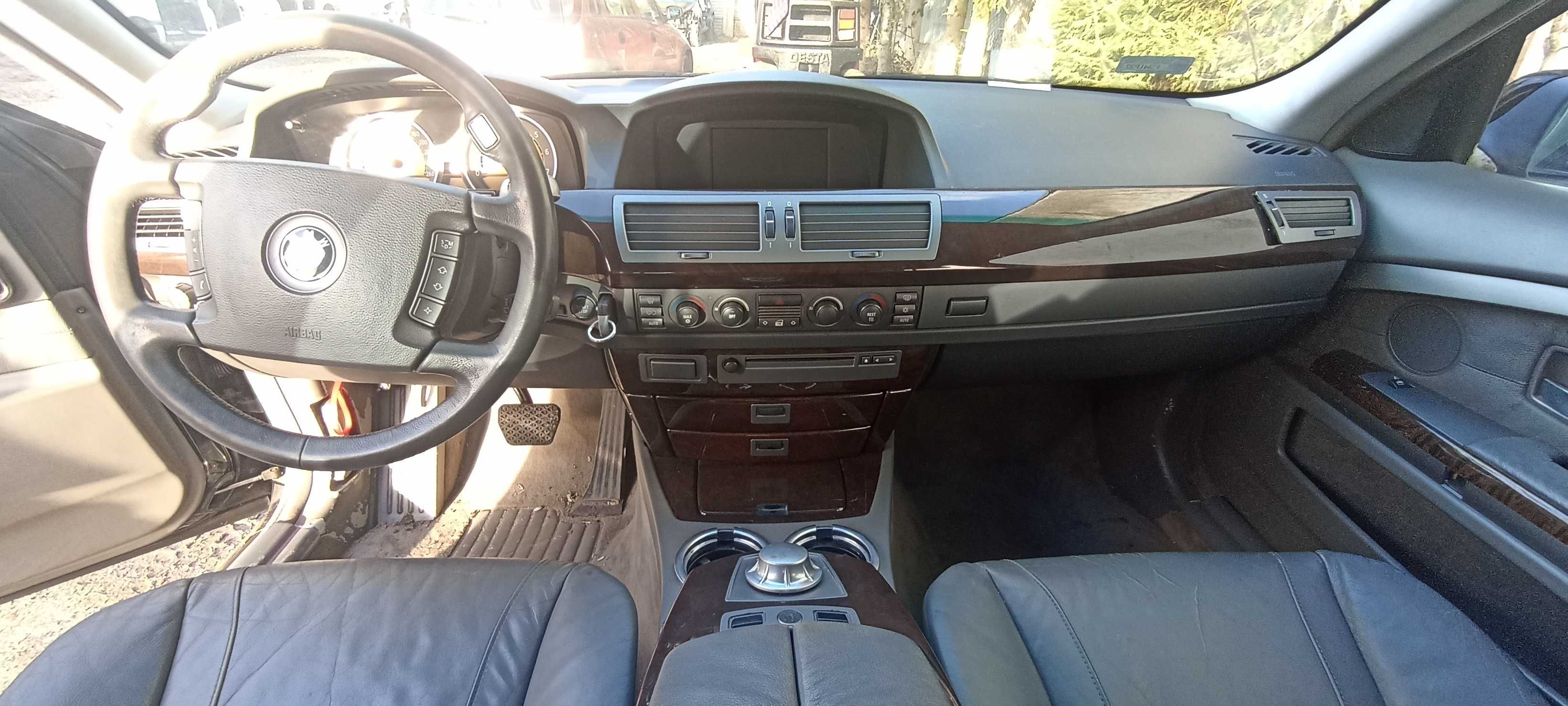 bmw 735i e65 3.5 v8 N62B36A  272 km  lak 475/9 samochód na części