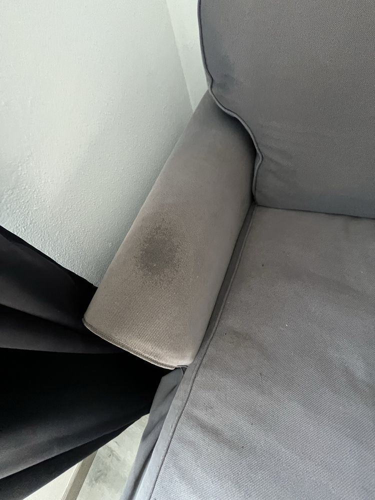 Sofa Ektorp 3 lugares com chaise Ikea