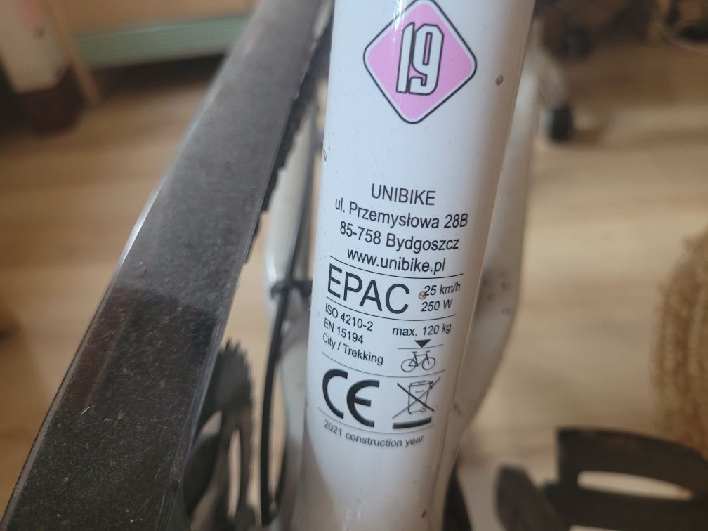 Rower ekektryczny Unibike optima