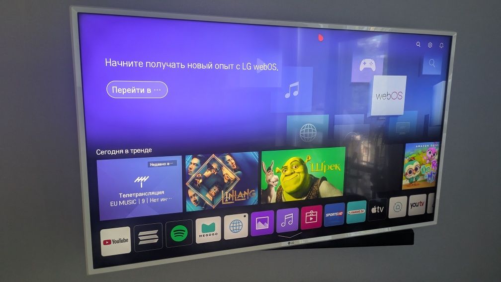 Телевізор LG 49 UM 7390 PLC UHD, WiFI, Bluetooth, SmartTV