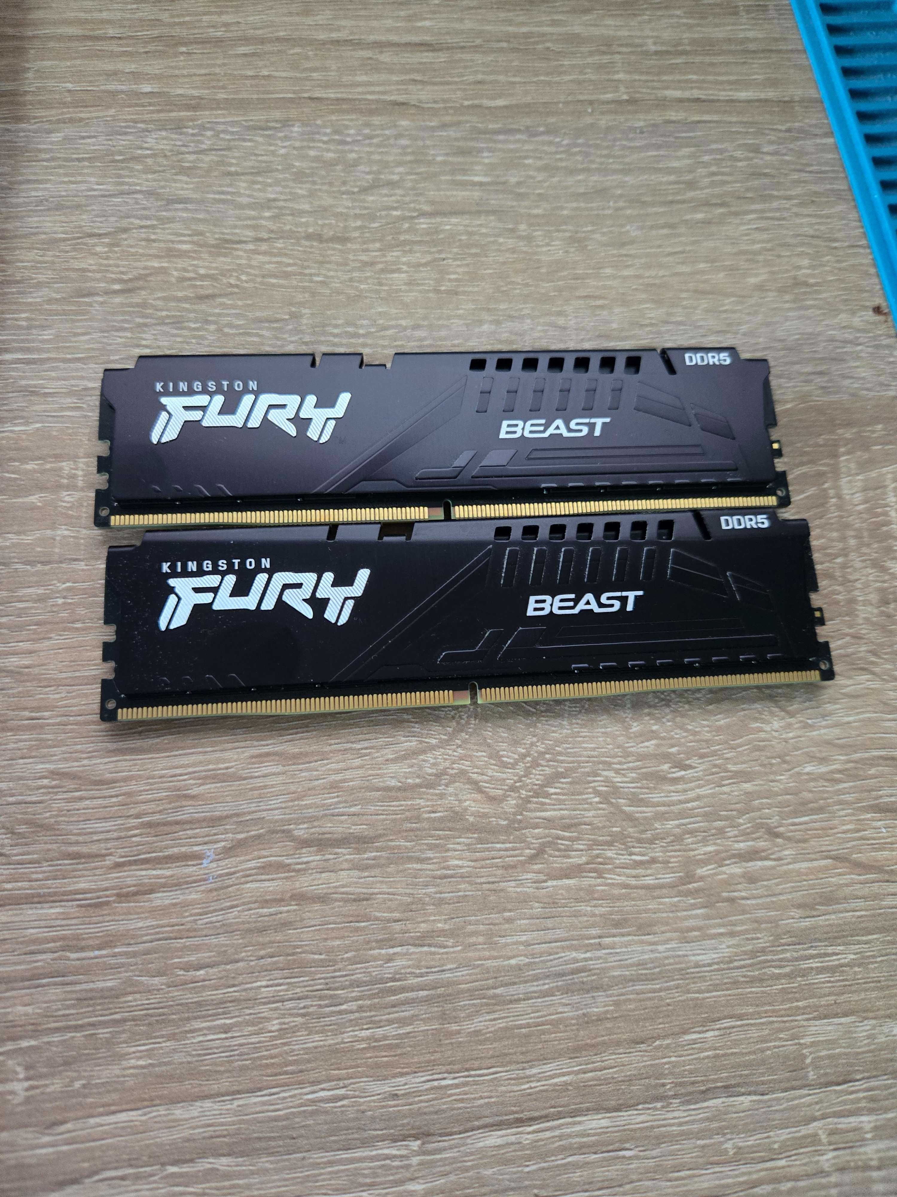 Pamięć RAM DDR5 Kingston Fury Beast Black EXPO 64GB 6000MHz CL36