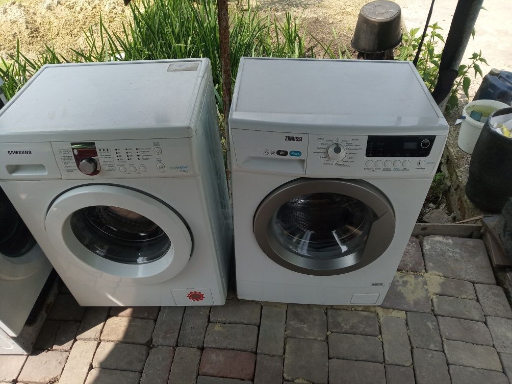 Пральна машина Zanussi 7kg, Samsung 6kg