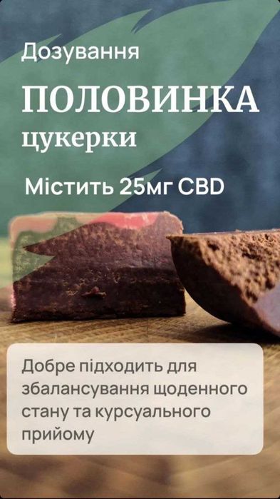 CBD RABBIT Шоколадні цукерки : бананові , полуниця , матча + манго
